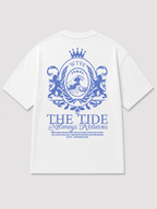 CLASSIC TEE WHITE & BLUE