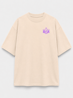 CLASSIC TEE NAVY CREAM & VIOLET