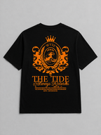 ORANGE SHORTSLEEVE BLACK
