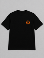 ORANGE SHORTSLEEVE BLACK