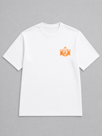 ORANGE SHORTSLEEVE WHITE