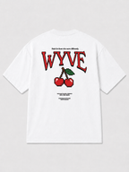 CHERRY TEE WHITE