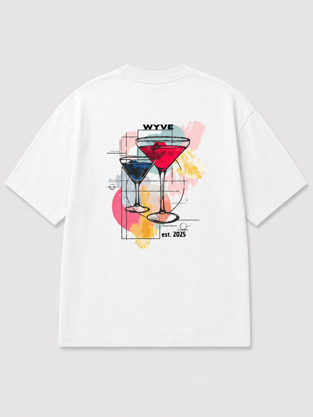 COCKTAIL TEE WHITE
