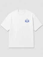 CLASSIC TEE WHITE & BLUE