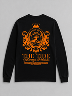 ORANGE LONGSLEEVE BLACK