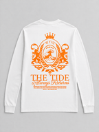 ORANGE LONGSLEEVE WHITE