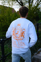 ORANGE LONGSLEEVE WHITE