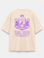 CLASSIC TEE NAVY CREAM & VIOLET