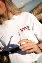 CHERRY TEE WHITE