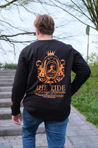 ORANGE LONGSLEEVE BLACK